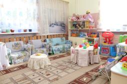 Групповое помещение для детей младшего возраста с 2-4 лет